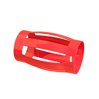 Integral elastic centralizer