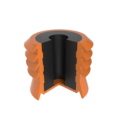 Bottom hole cementing rubber plug