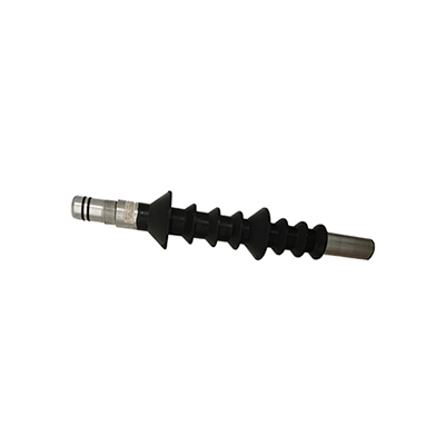 Self-locking rubber plug